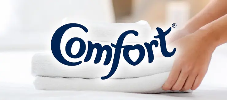 Comfort was the first fabric softener launched in the UK in 1969.