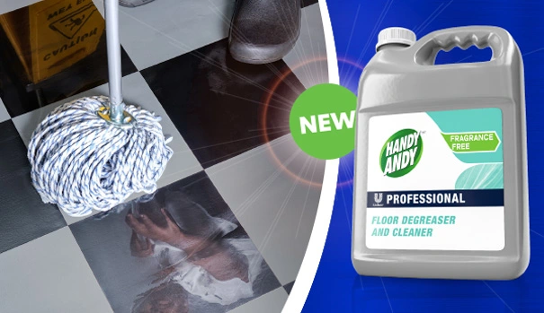 HANDY ANDY PROFESSIONAL FLOOR DEGREASER AND CLEANER