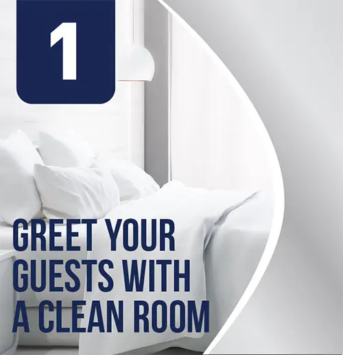 Greet Your Guests With A Clean Room