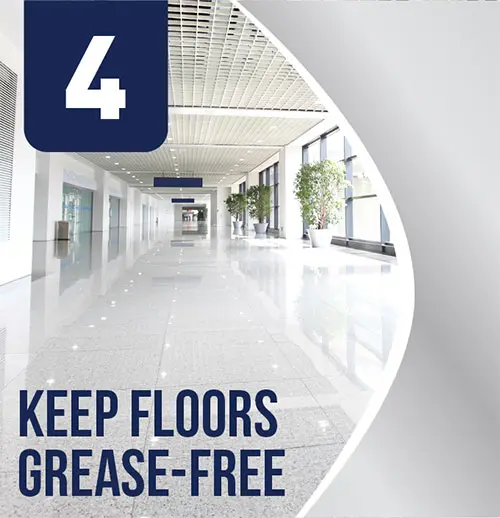 Keep Floors Grease-Free