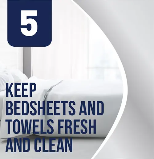 Keep Bedsheets and Towels Fresh and Clean