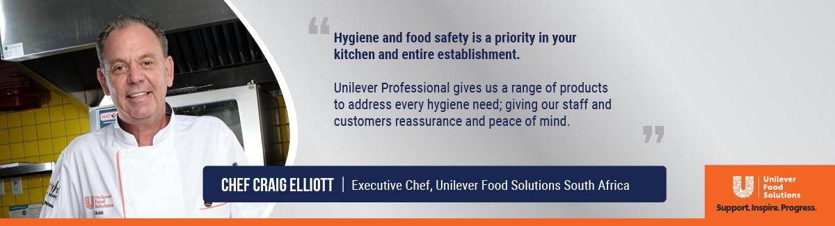 Unilever Professional Testimonials - Chef Craig Elliott