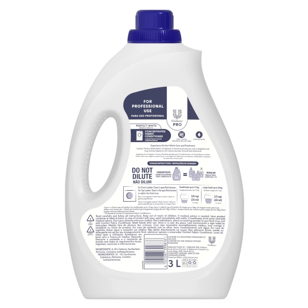 Perfect White Concentrated Fabric Conditioner - 3 L